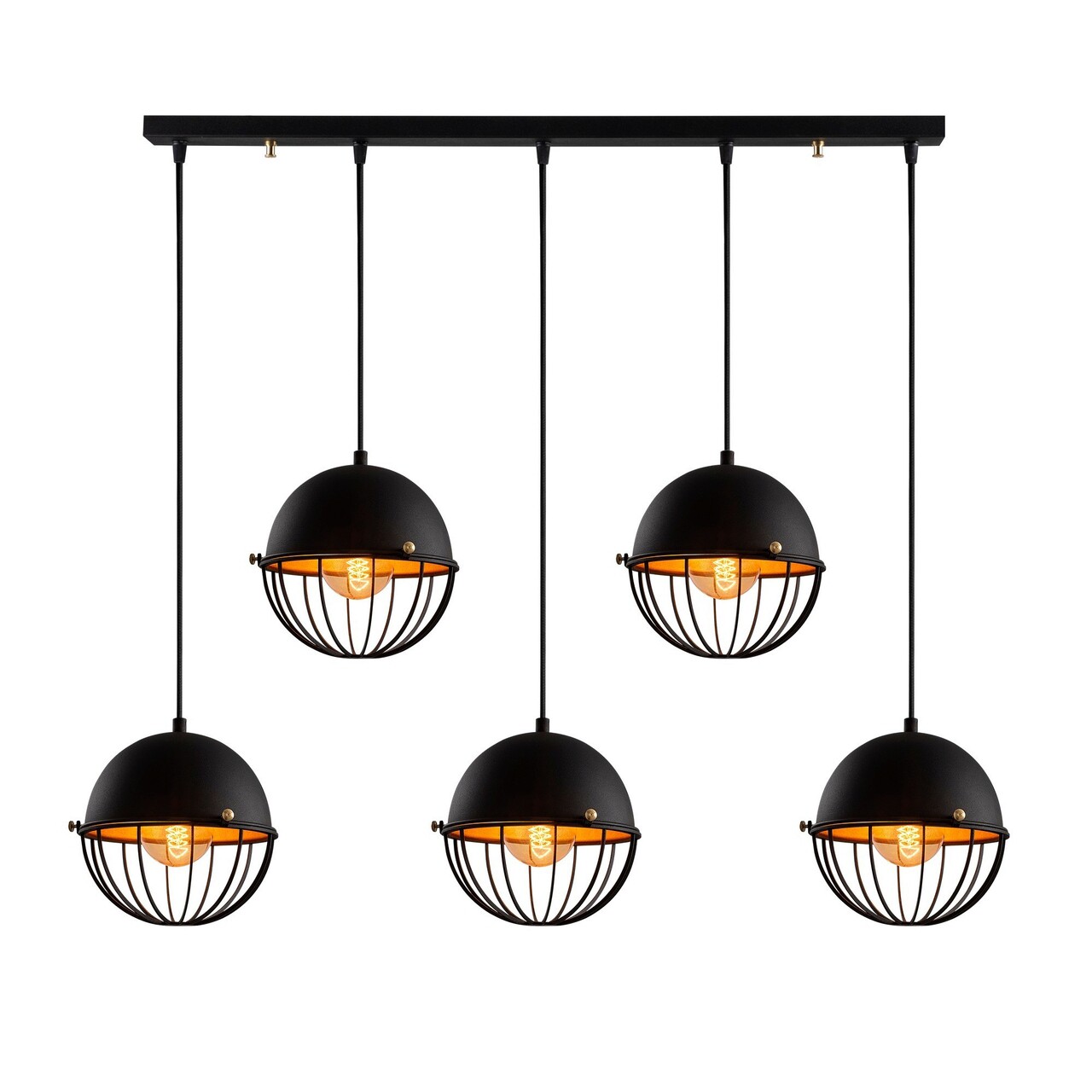 Lustra, Alby, 527ABY1743, Metal, Negru - 1 | YEO