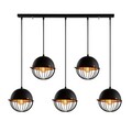 Lustra, Alby, 527ABY1743, Metal, Negru