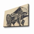 Tablou decorativ, FAMOUSART-055, Canvas, Dimensiune: 45 x 70 cm, Multicolor