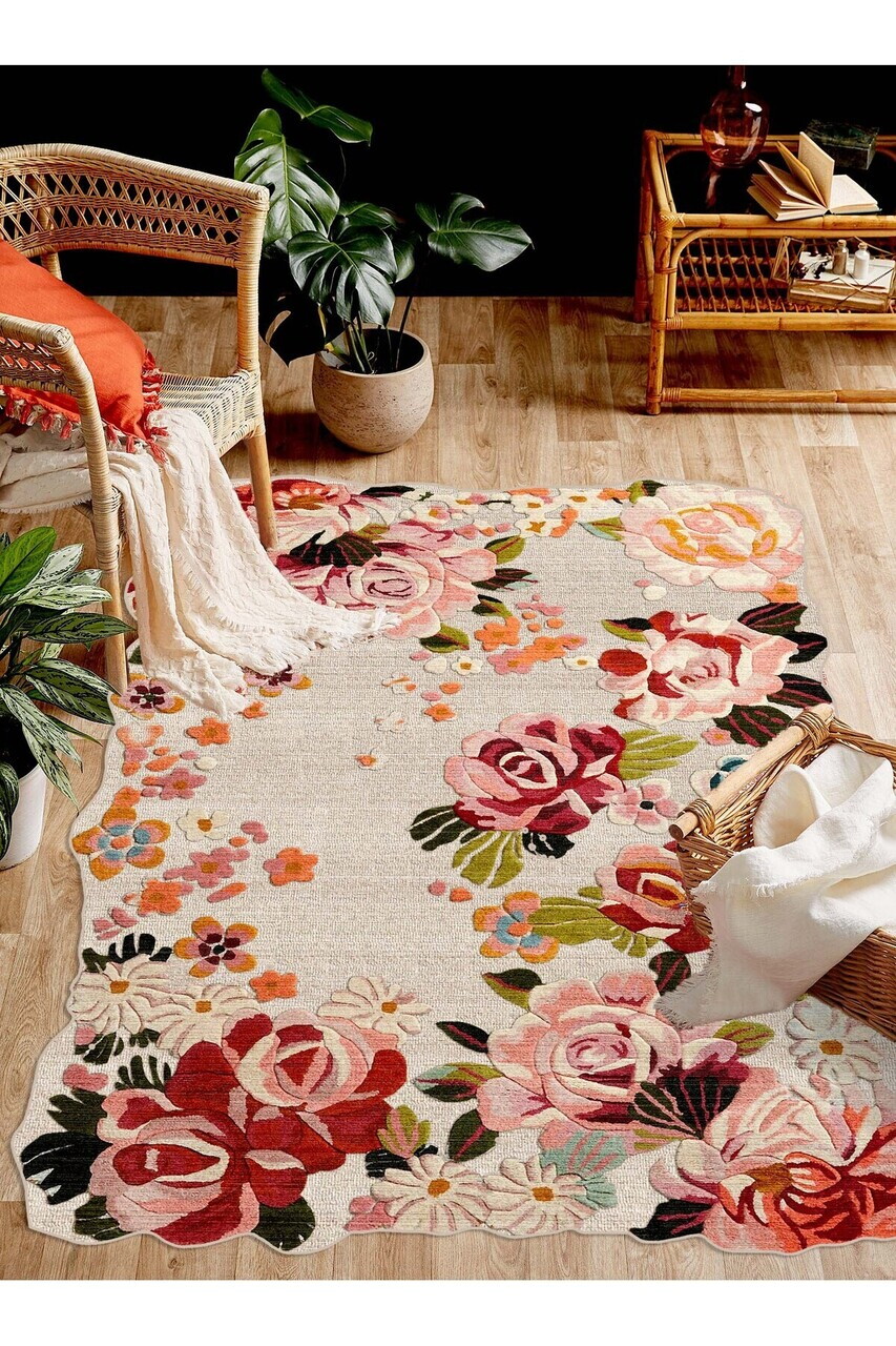 Covor, CLR-0000498-003, 80x200 cm, Poliester, Multicolor