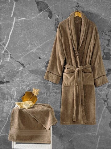 Set halate de baie, Cotton Box, Exclusive, Bumbac , Bej
