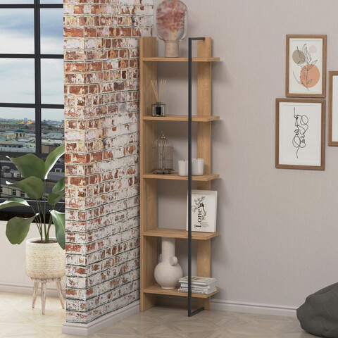 Corp biblioteca, Lagomood, Simge, 40x160x23 cm, Stejar Lagomood