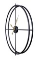 Ceas de perete, Scandinavian, Dimensiuni: 66 x 66 cm, Negru