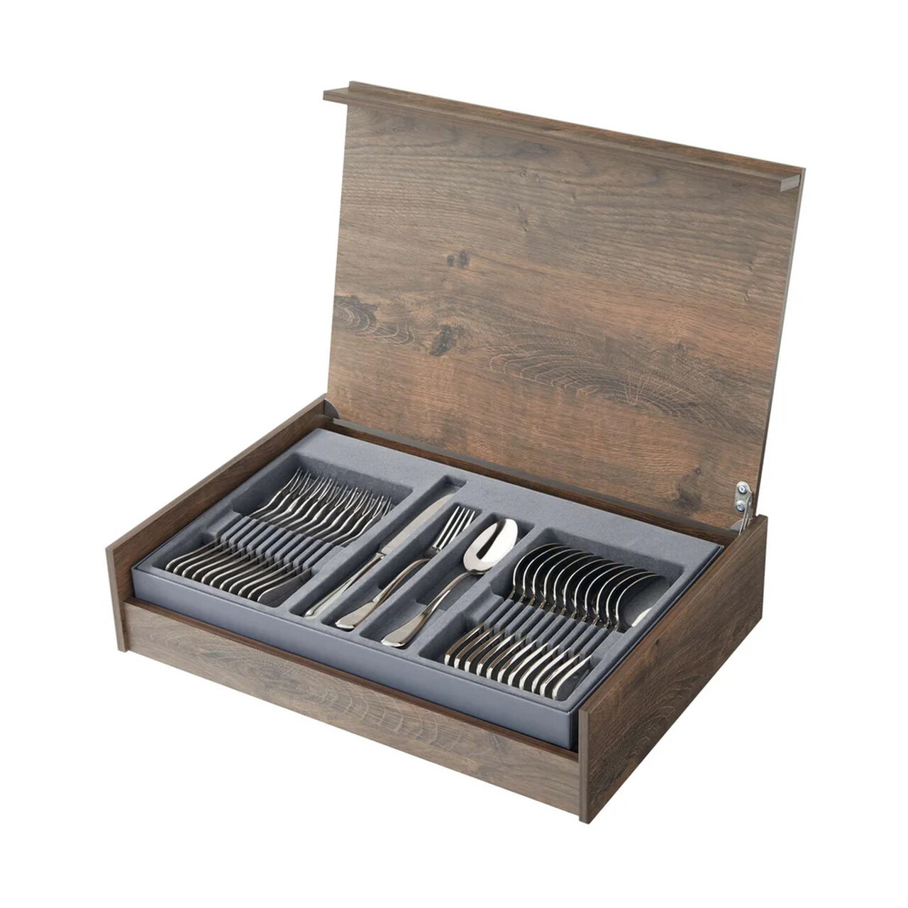 Set tacamuri 84 piese Amefa, Drift, inox 18/10, argintiu — imaginea 16