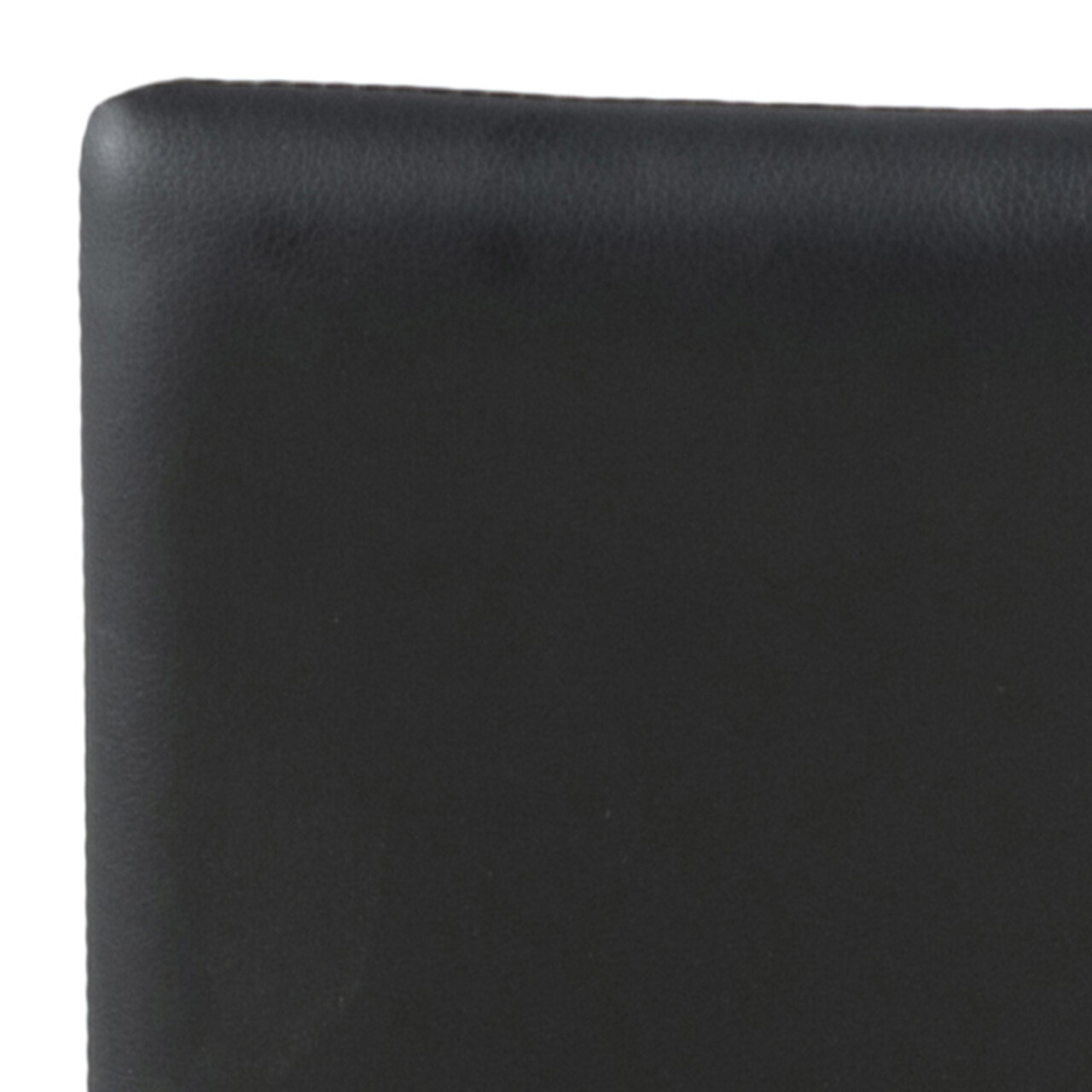 Scaun Demina, Actona, 43.5x53x92 cm, piele ecologica/otel, negru - view 10
