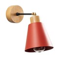 Aplica de perete, Alby, 525NOR3134, Metal, Rosu