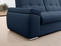 Coltar extensibil dreapta 3 locuri ELTAP, RT-40GO, Sado, 272x192x95 cm, lemn/poliester, albastru