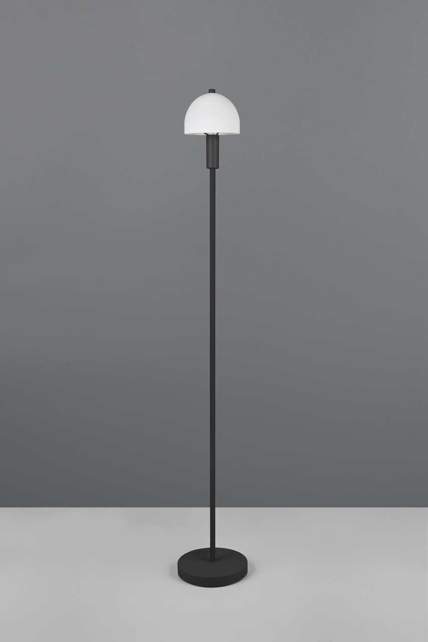 Lampadar Glenn, RL NOW, 18x120 cm, 10W, 1x E14, metal, negru mat