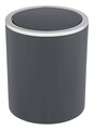 Cos de gunoi cu capac batant, Wenko, Inca, 2 L, 14 x 16.8 x 14 cm, plastic, antracit