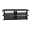 Comoda TV, Retricy, Pueblo, 120x44.6x47.4 cm, PAL, Aur/Antracit