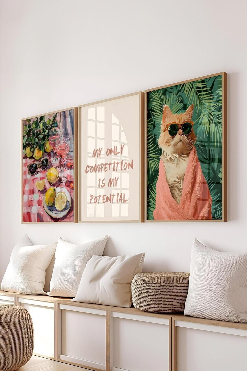 Set de pictură decorativă, Ç-300433, Sticla PVC, Multicolor — imaginea 2