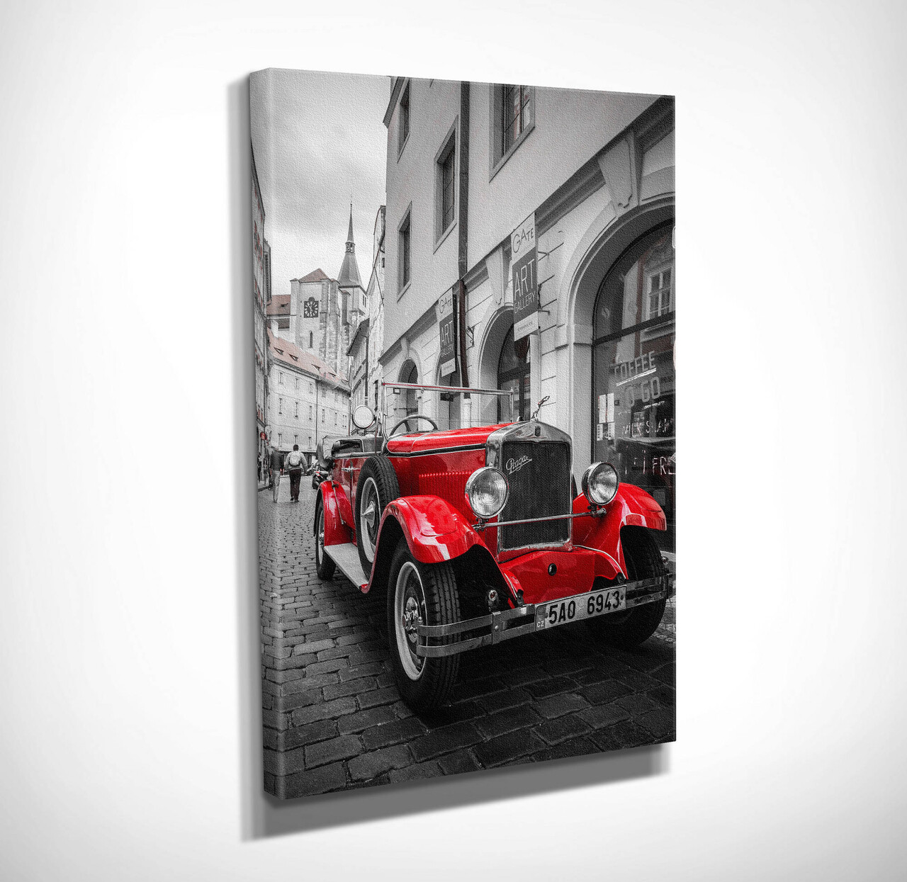 Tablou decorativ, DC058, 30 x 40 cm, Multicolor - view 3