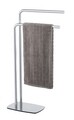 Suport pentru prosoape, Wenko, Iria, 48 x 20 x 81.5 cm, inox, gri