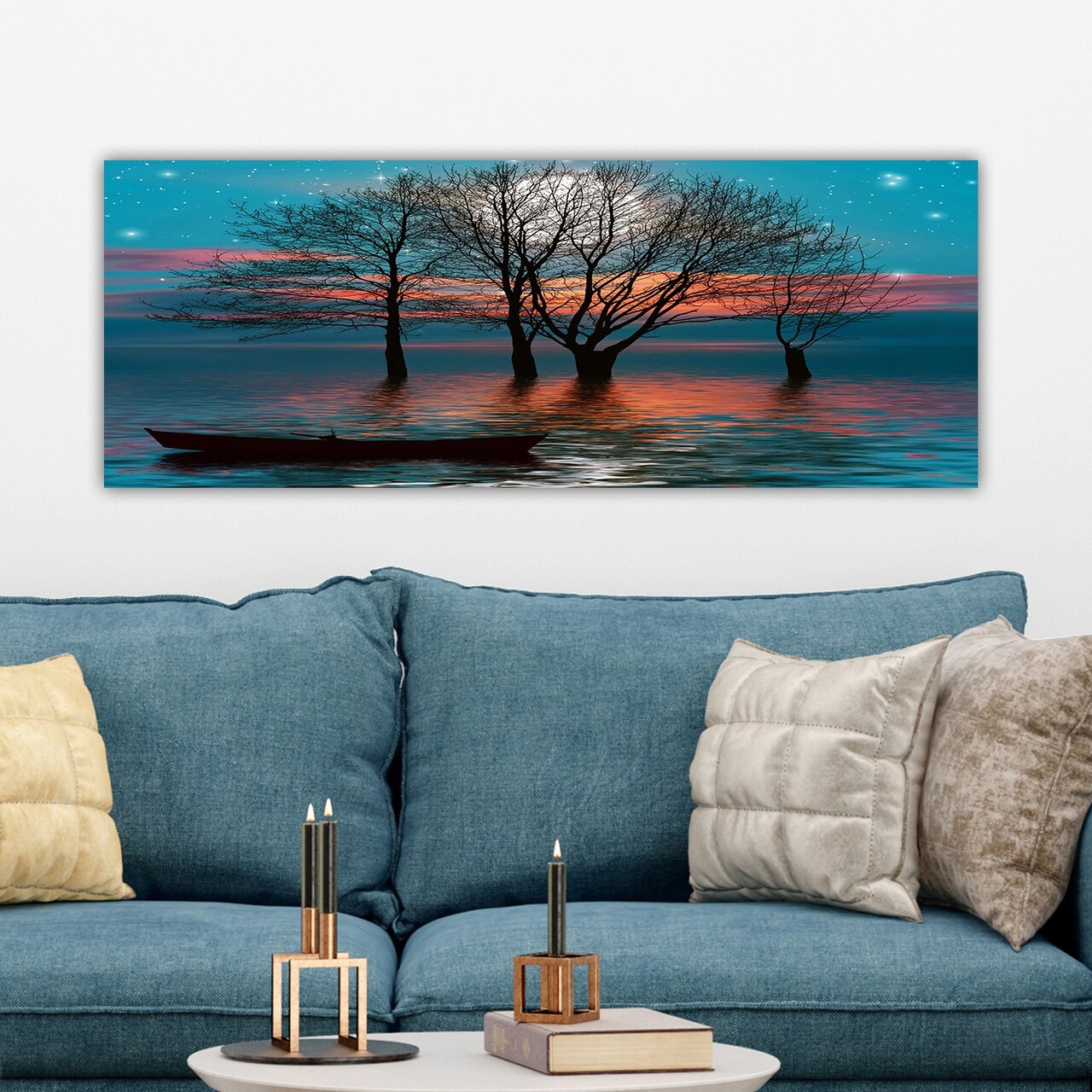 Tablou decorativ YTY103234329560_3080 30 x 80 cm Multicolor