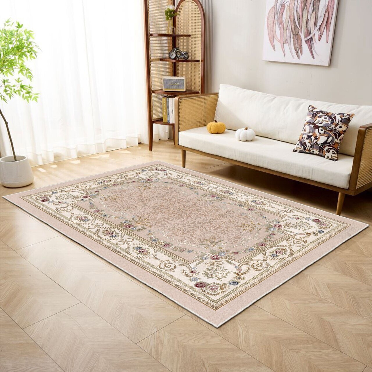 Covor, Hmnt628, 160x230 cm, Poliester, Multicolor — imaginea 2