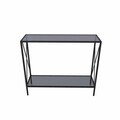Bufet, Hanah Home, Florya, 80x85x30 cm, Negru