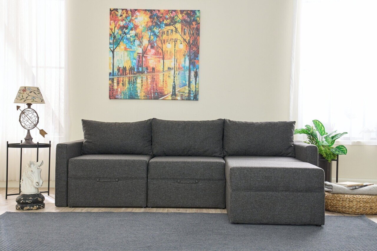 Coltar, Atelier del Sofa, 613LFS1185, Antracit — imaginea 2