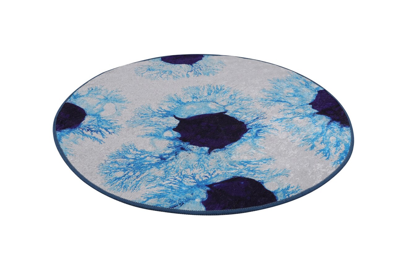 Covoras de baie, L'essentiel Maison, Unravel Circle Djt 100, Multicolor - view 3