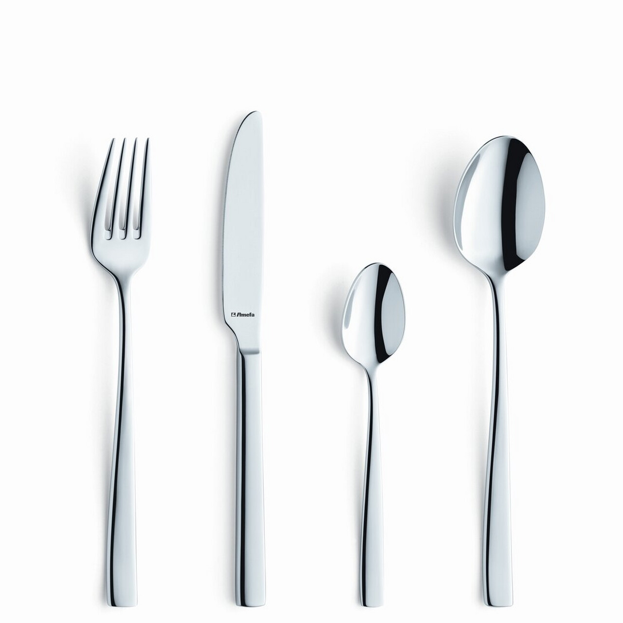 Set tacamuri 60 piese Amefa, Martin, inox 18/10, argintiu — imaginea 2