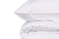 Lenjerie de pat dubla King(FR) Elegant, Cotton Box, 3 piese, 240x220 cm, bumbac satinat, alb