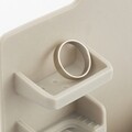 Suport articole de baie InnovaGoods, 14.5 x 21.5 cm, silicon