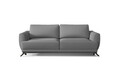 Canapea extensibila 3 locuri ELTAP, Meg25, Megis, 242x95x90 cm, lemn/poliester, gri