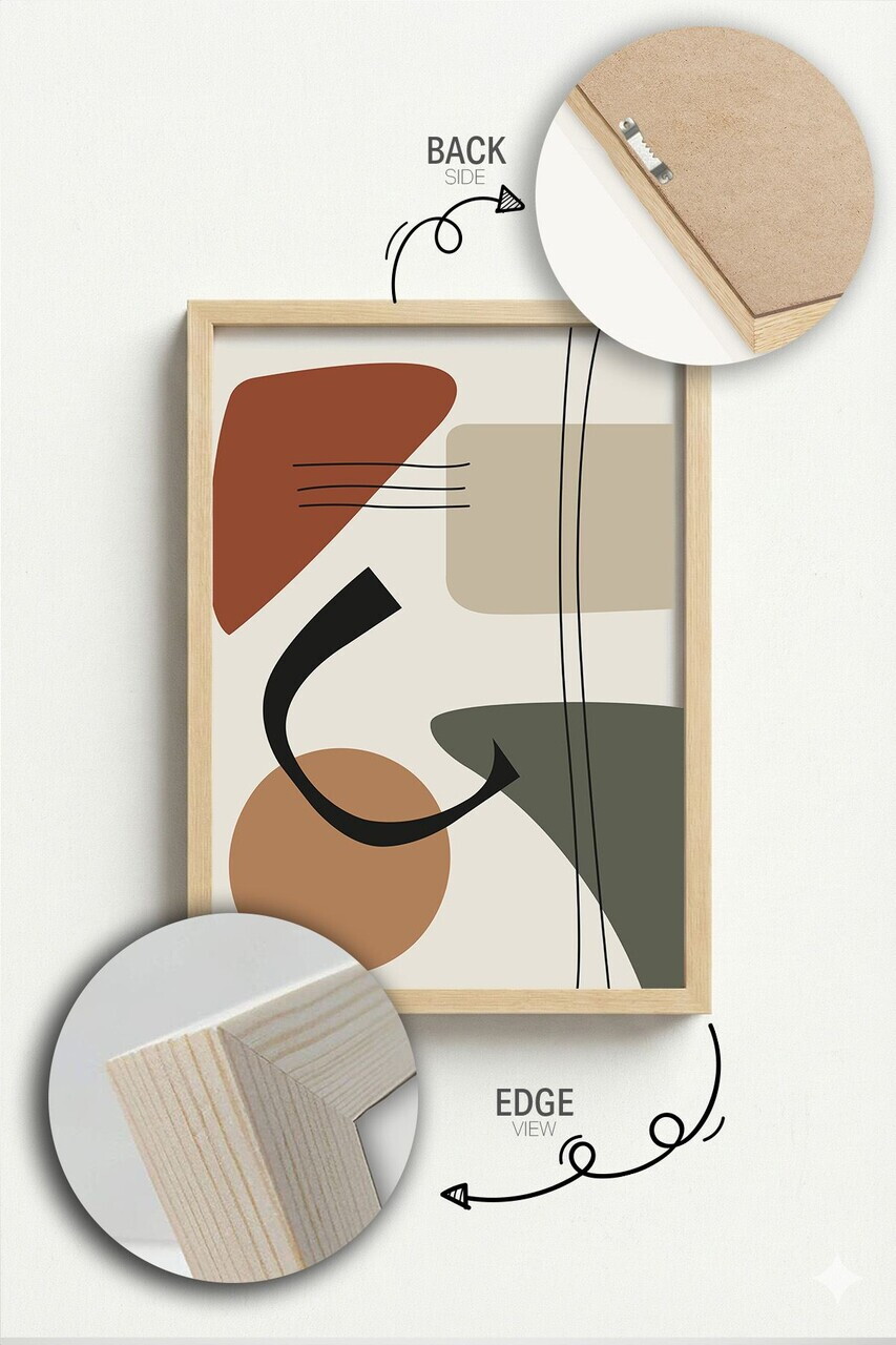 Tablou decorativ, Artnewclahsp93-5070, Lemn masiv, MDF, Multicolor - view 4