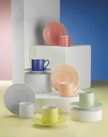 Set de cafea RU12KT140, Kutahya Porselen, 12 piese, portelan Bucatarie