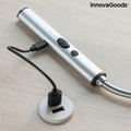 Bricheta electrica flexibila Firebend InnovaGoods, orientare la 360º, USB, LED, 23.7 cm
