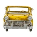Decoratiune Car, Creaciones Meng, 16.5x6.5 cm, metal, galben