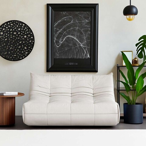 Canapea 2 locuri, Atelier del Sofa, 560ARE5215, Frame: No Frame Fountain Support With Chipboard, Alb