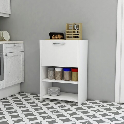 Dulap multifunctional, coraline, albina v2, 48x72x35 cm, alb