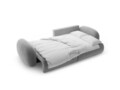 Coltar extensibil reversibil 4 locuri, Tonale, Cosmopolitan Design, 262x149x88 cm, catifea, gri inchis