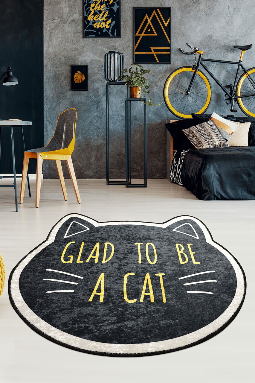 Covor, Cat Face, Multicolor
