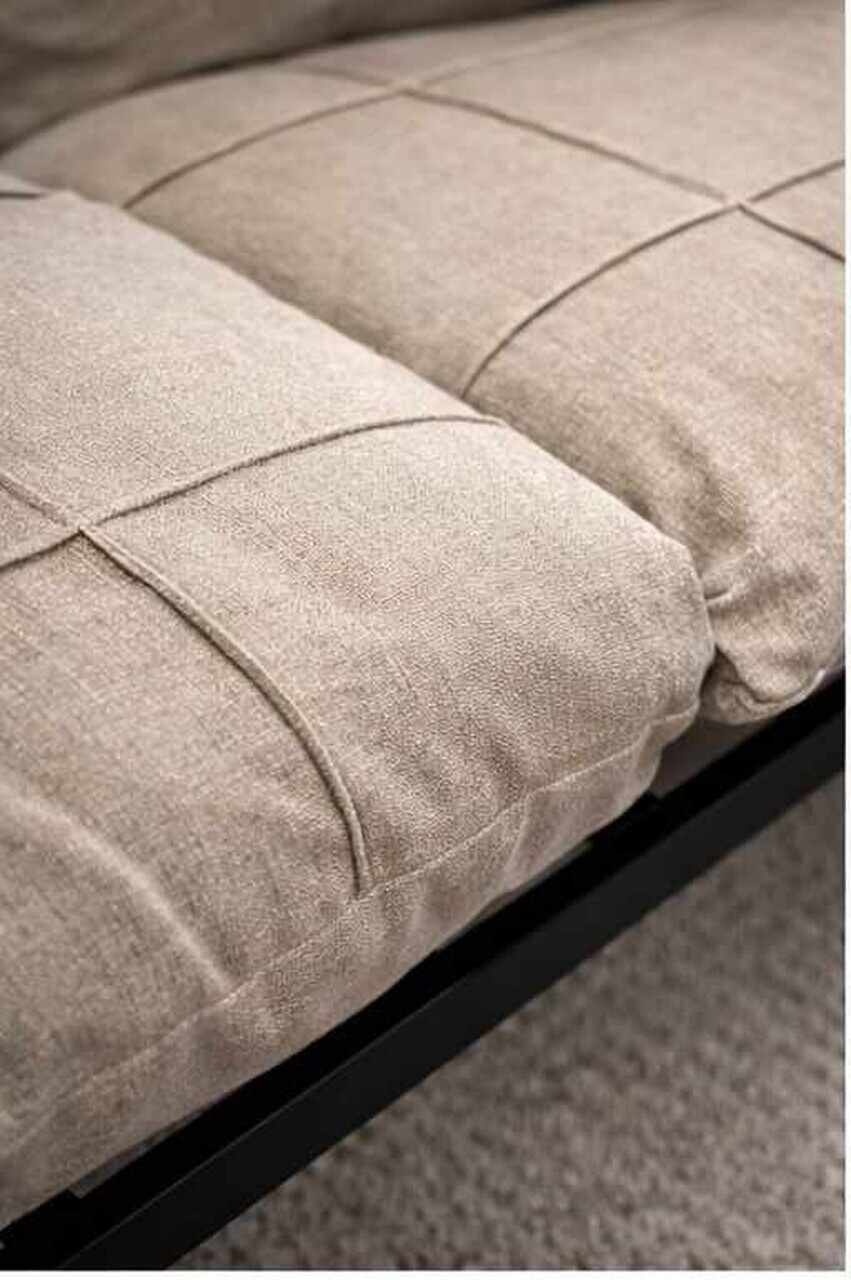 Set mobilier de gradina, Hanah Home, Kutay Sehpa, Crem — imaginea 2