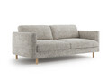 Canapea 3 locuri, Eden, Micadoni, 173x92x90 cm, tesatura structurata, bej melange