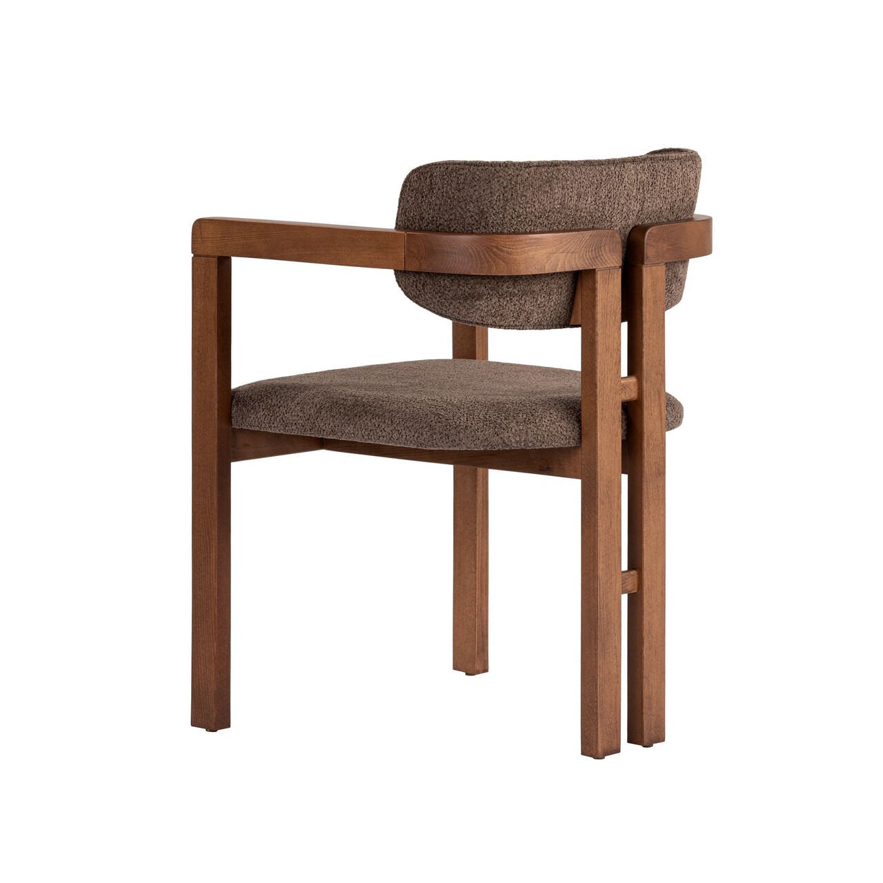 Scaun, Hanah Home, Toscana, 54x76x54 cm, Maro / Nuc - view 4