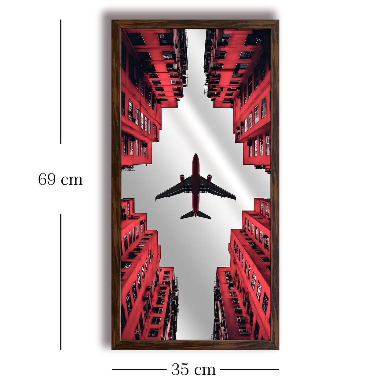Tablou decorativ, Ahsalct-015, Cadru: 100% PVC (Grosime: 2 cm), Multicolor — imaginea 4