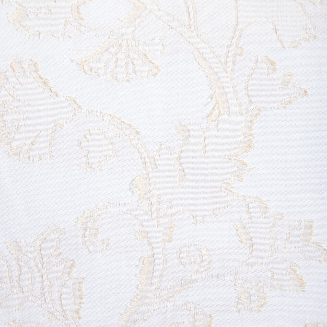 Lenjerie de pat King Size, Jakad, Homla, 200x220 cm, 3 piese, bumbac, tesatura Jacquard, alb/bej - view 5