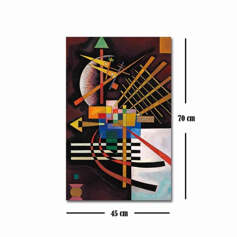 Tablou decorativ, FAMOUSART-031, Canvas, Dimensiune: 45 x 70 cm, Multicolor