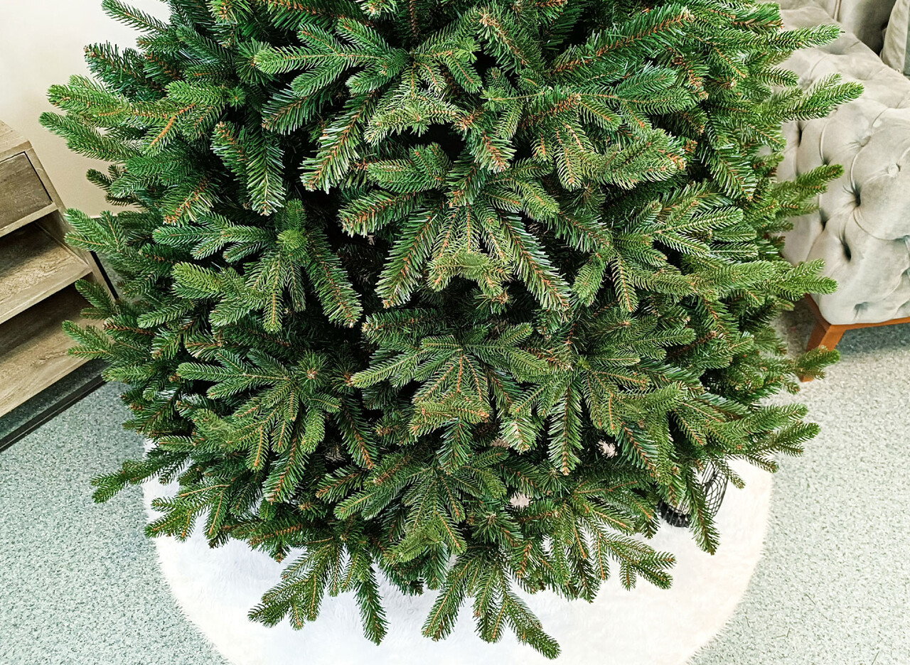 Brad artificial Christmas Deluxe by Sersimo, Royal Felara, 2D+3D, 210cm — imaginea 20