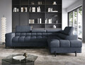 Coltar extensibil dreapta 5 locuri ELTAP, RT-40AU, Ferucce, 276x200x93 cm, lemn/poliester, albastru inchis