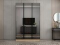 Dulap pentru haine, Hanah Home, Nisa, 135x210x52 cm, Dore