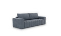 Canapea extensibila 3 locuri ELTAP, Laz20, Lazaro, 247x97x92 cm, lemn/poliester, gri