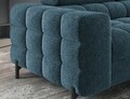 Coltar extensibil dreapta 5 locuri ELTAP, RT-40AMO, Ferucce, 276x200x93 cm, lemn/poliester, albastru