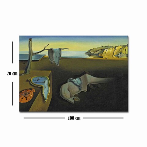 Tablou decorativ, 70100FAMOUSART-021, Canvas, 70 x 100 cm, Multicolor