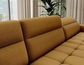 Coltar extensibil dreapta 4 locuri ELTAP, RT-45MAN, Berrto, 306x165x100 cm, lemn/poliester, mustar