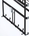 Suport multifunctional pentru bucatarie, Wenko, Gala, 30 x 9 x 33 cm, metal, negru