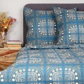 Lenjerie de pat King Size, Losa, Homla, 3 piese, 200x220 cm, microfibra din poliester, multicolor