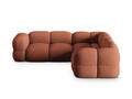 Coltar simetric 4 locuri, Loretto, Cosmopolitan Design, 250x250x68 cm, tesatura structurata, corai
